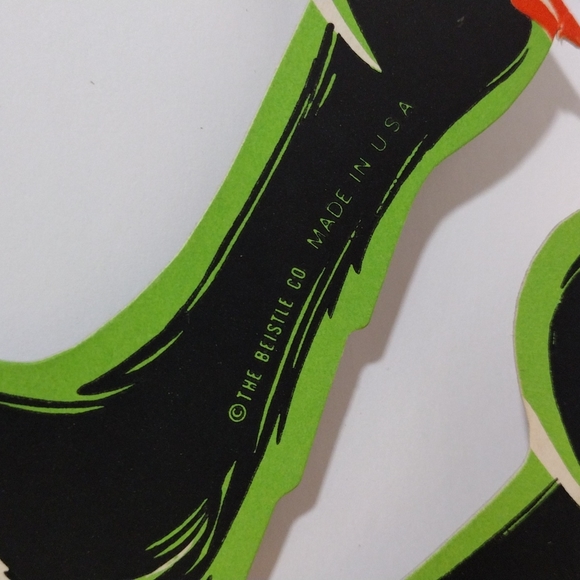 Vintage Halloween Cutout Cat 1970's - Picture 6 of 10